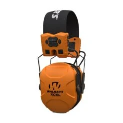 Walker's XCEL Blaze Orange Digital Muffs With BlueTooth