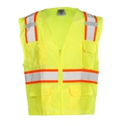 Kishigo C2 Solid Front With Mesh Back Vest