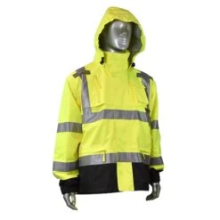 Radians Heavy Duty Rip Stop Waterproof Rain Jacket