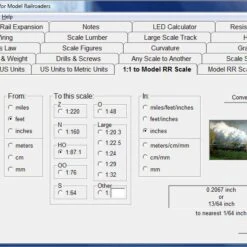 TR95.010 Handy Converter For RR Hobbyists